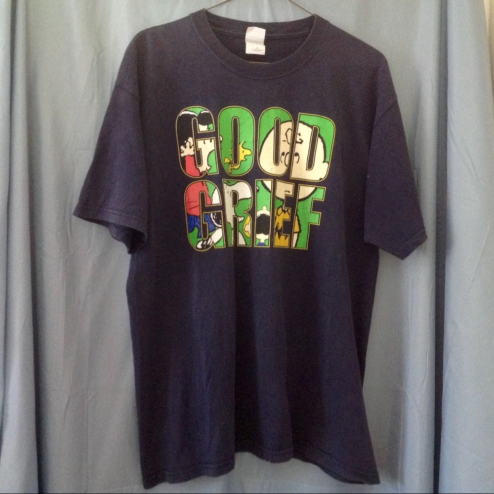 90s Peanuts Charlie Brown Snoopy distressed tee